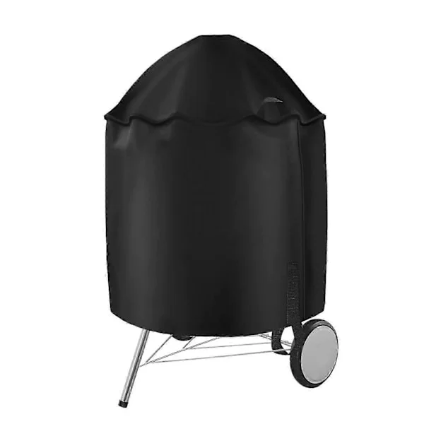 2025 56 cm Kolgrillskydd, Rund BBQ-skydd för Kettle Smoker för Weber 56 cm Grillar