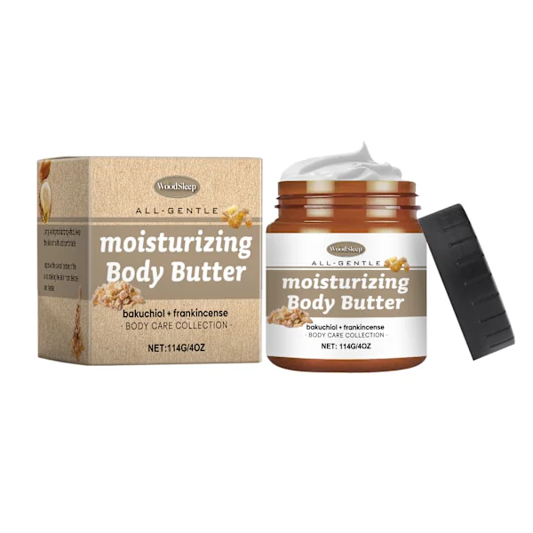 Body Butter Fuktighetskremserie: Hydrerende, Fuktighetsgivende og Utjevnende Krem for Hele Kroppen