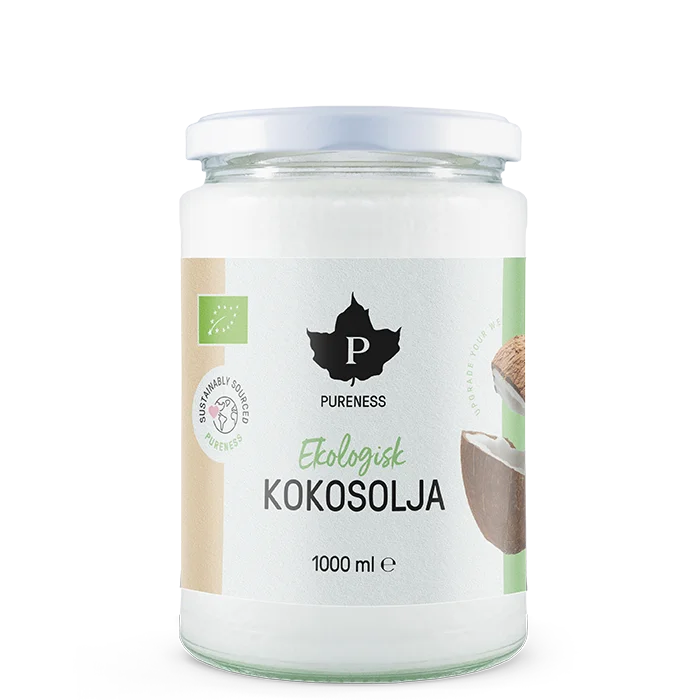 Pureness Jungfru kokosolja Eko 1000 ml