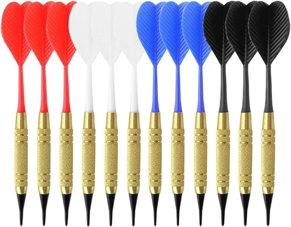 Guangmaoxin Plastikspids Dart, 12 Bløde Spids Darts til Elektronisk Dart