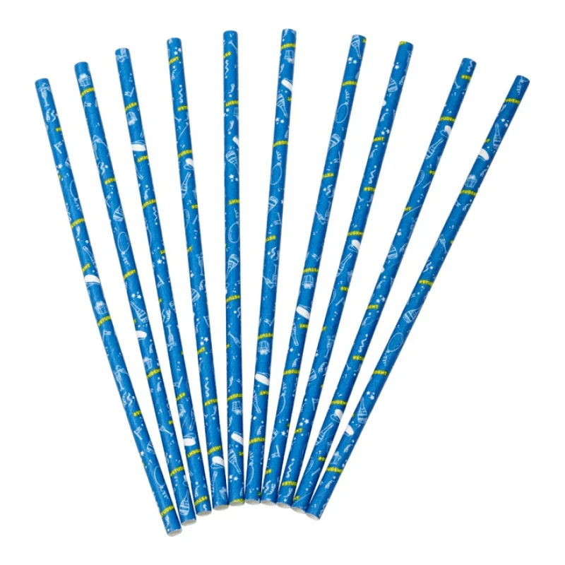 Studenten sugrör 24-pack - Student Dekoration - Kalaslagret.se