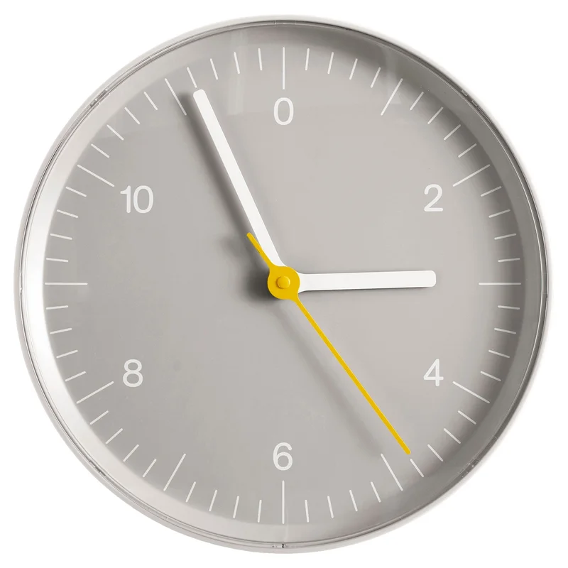 Hay Wall Clock vægur, grå | KitchenOne