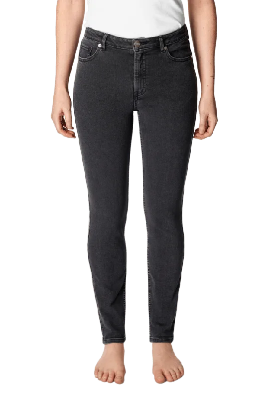 DNM7 Slim fit-jeans 03 Jeans Grå 38
