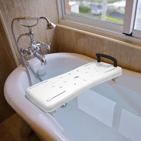 YRHOME Badekarbrett 70 cm Sitte på badebrett Maks 150 kg svart