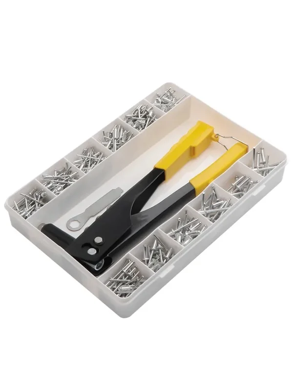 AliExpress - 60/120/200/380 Stück Heavy Duty Nietpistolen-Set Handnietgerät Blindnietzange Pistole DIY Nieten Mutter Automobilwerkzeuge für Heimwerker