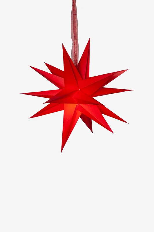 Star Trading - Pappersstjärna December 45cm - Röd - Adventsstjärnor - Från Homeroom