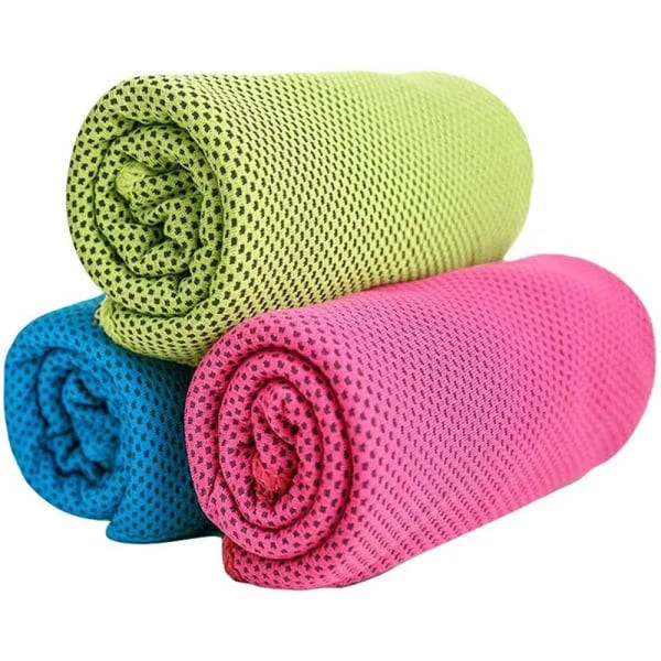 Kylhandduk, sport handduk, handduk, kyl mikrofiber handduk
