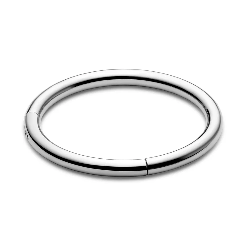 Piercing aro de acero quirúrgico plateado de 9 mm para hombres - Joyas para piercing en el labio