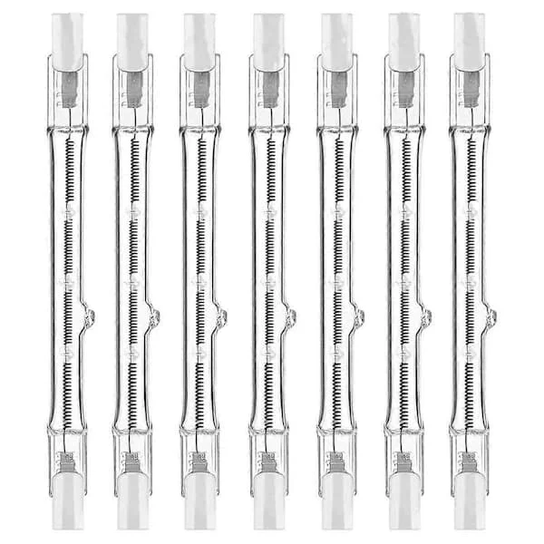 R7s Halogenlampor, 7-pack R7s Glödlampa 118mm Dimbar 230V Halogenlampor, Linjär Volframlampa 150W - Perfekt