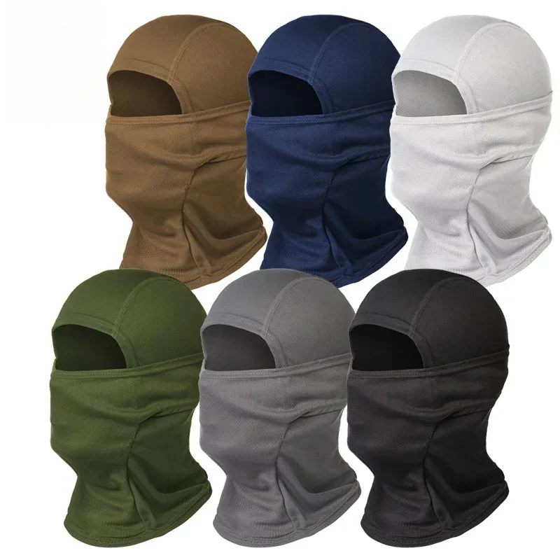 AliExpress - Cagoule tactique musulmane, masque complet à séchage rapide, randonnée, Camping, chasse, casquette Airsoft, couvre-tête de vélo, été pour