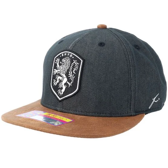 Fan Ink - Football Svart snapback Caps - Netherlands Football Beyond Borders Black/Brown Snapback @ Hatstore