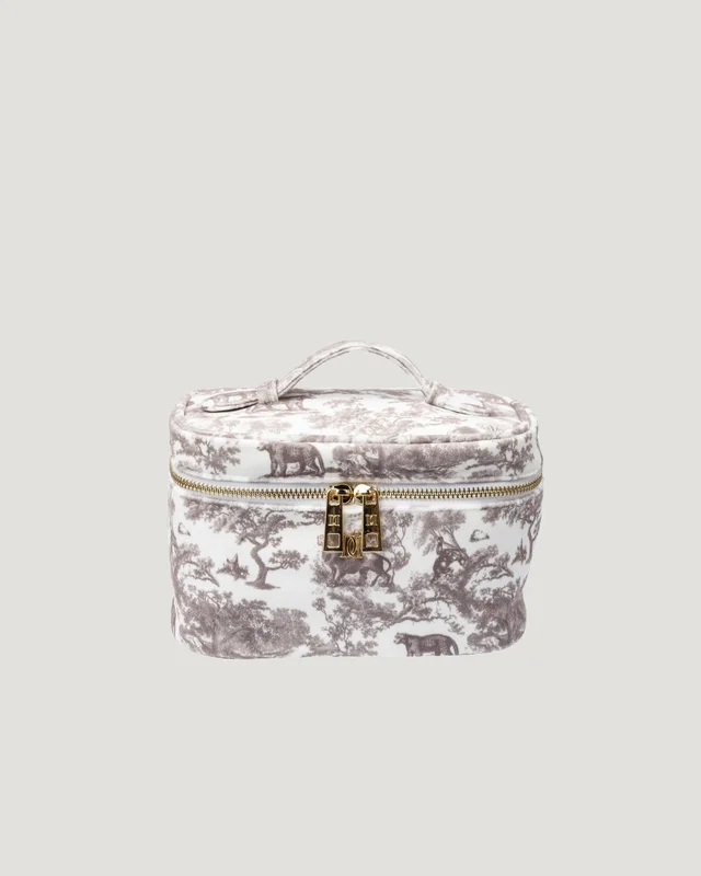 Dark Department Velvet Vanity Bag Small Beige Accessoarer Jente - Kids Brand Store
