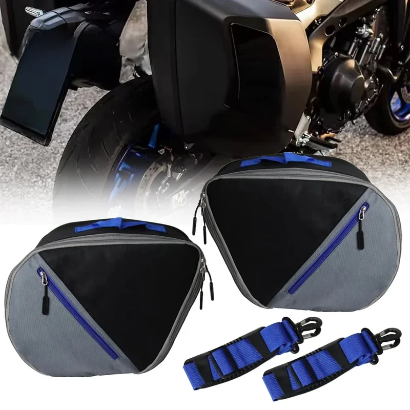 AliExpress - Für Yamaha Tracer 9 GT TRACER 9GT Motorrad Gepäck Taschen Schwarz Erweiterbare Innentaschen Tracer 9 GT Tracer 900