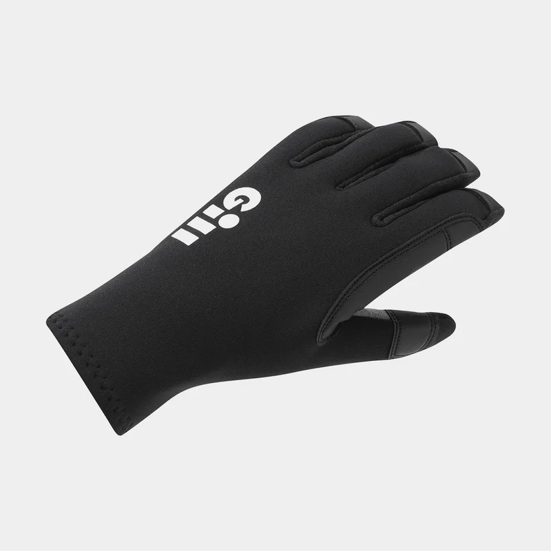 Sailing gloves Gill 3 Season Black, Large