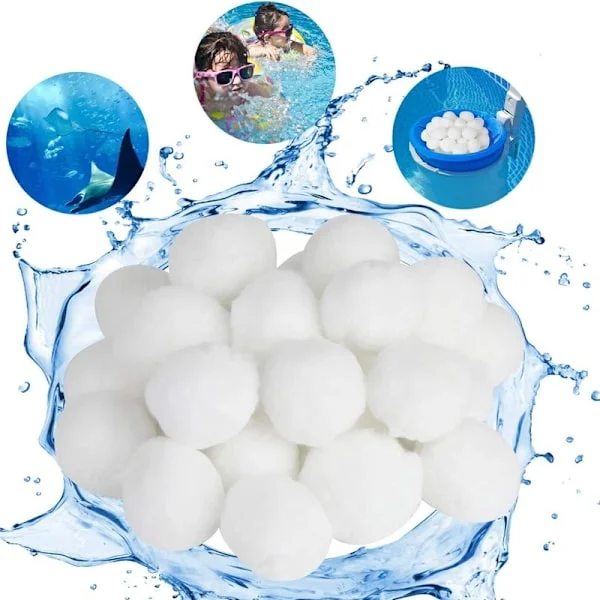 700g filter balls for swimming pool, filter balls for sand filter systems, can hold 25 kg
