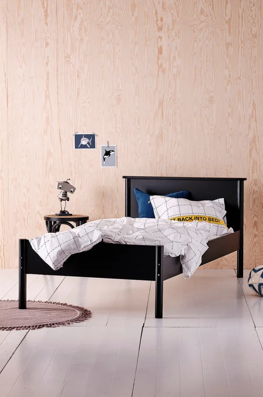 Jotex - Kinderbett 90x200 Cm Schwarz - GIRONA - Kaufe Kinder- und Babybetten bei Jotex