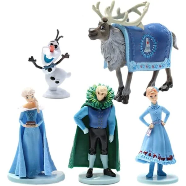Frost Kagepynt Figurer, Frost Kagedekorationer til Frost Festartikler