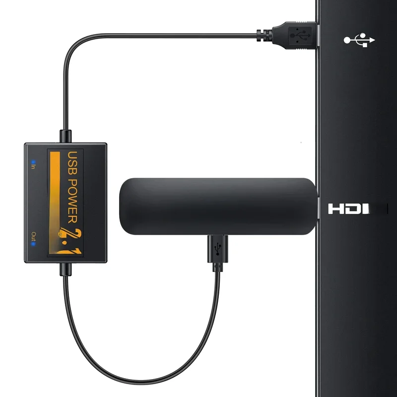 AliExpress - Professioneller Netzwerkkartenadapter, 1800 mAh, Micro-USB-Stromversorgung für Amazon Fire TV Sticks, Firestick-Adapter, unterstützt 4K-