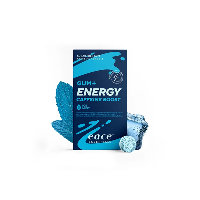 Eace gum Tyggegummi Gum + Energy Boost, 10 stk. Eace