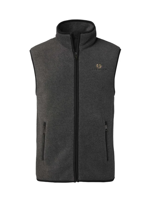 Chevalier Mainstone Fleece Vest Herre Grå w Svart