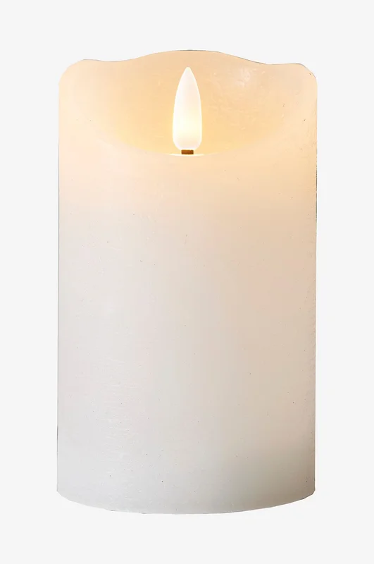 Jotex - Rustik 12cm Vitt LED-ljus - Köp Batteriljus hos Jotex