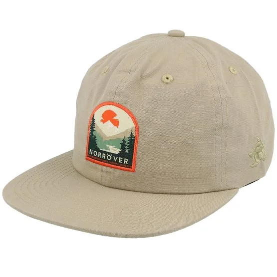 SQRTN - Beige snapback Cap - Goods Cap Khaki Snapback @ Hatstore