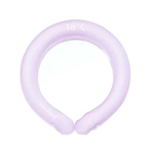 Iskylande Hals Tub Sval Frys Halsband Återanvändbar Sommar Utomhussporter Löpning Cykling Kall Krage Is Kudde Chill Massage