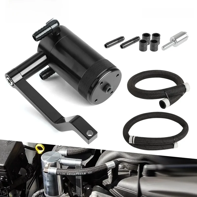 AliExpress - Billet Oil Catch Can Technology Z-Bracket Scat Pack Oil Catch Can für 6.4L 2011–2021 Dodge Challenger Charger Chrysler 300