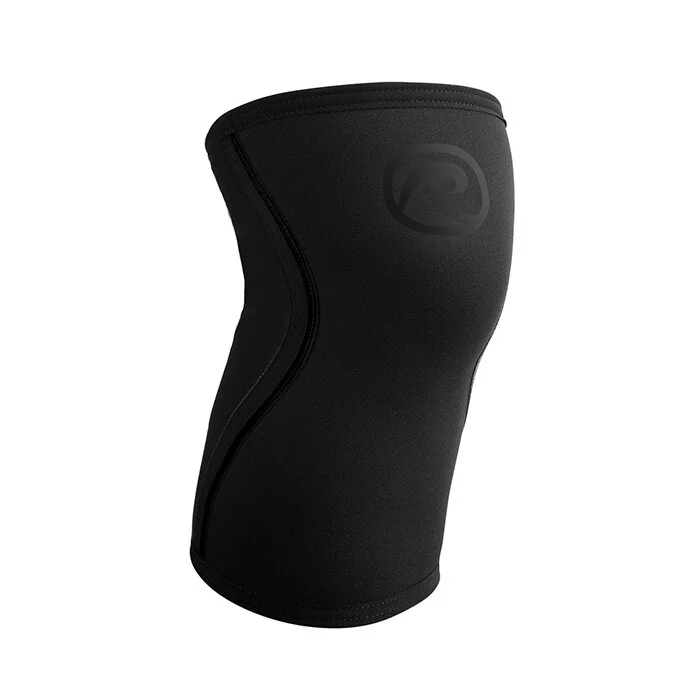 Støtte & beskyttelse Rehband RX Knee Sleeves 7mm Carbon Sort - Bodyman.dk