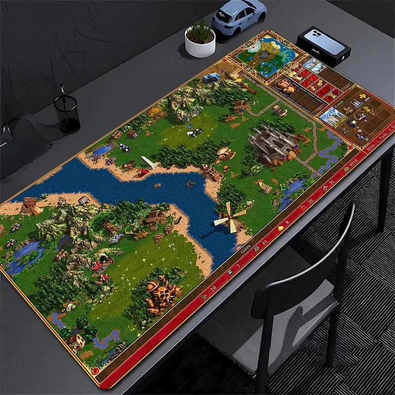 AliExpress - Heroes of Might and Magic 3-Matten-Mauspad, PC-Gamer, Computerzubehör, Mauspad, Gaming, Laptop, Tastatur, Teppich, große 