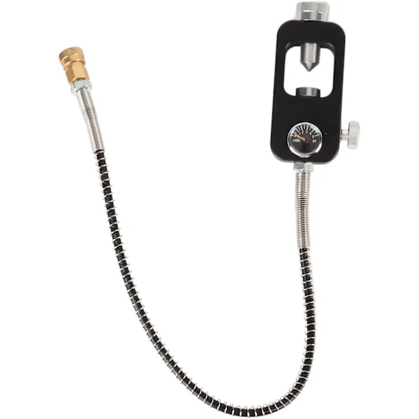 Dykke Tank Påfyllingsadapter, Aluminium Legering Ventil Scuba Adapter Slitesterk Bærbar Scuba, Rustfri Tank Fylling Oksygen Sylinder Dykkeutstyr