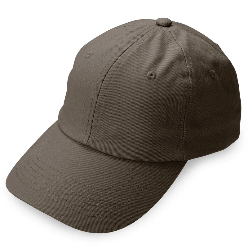 Waykins | Grey Plain Cotton Cap for Men - Men’s Caps