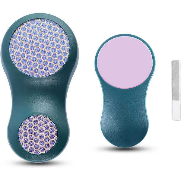 Foot file for hard skin, Nano glass foot callus remover double-sided glass, Pedicure kit foot care tool