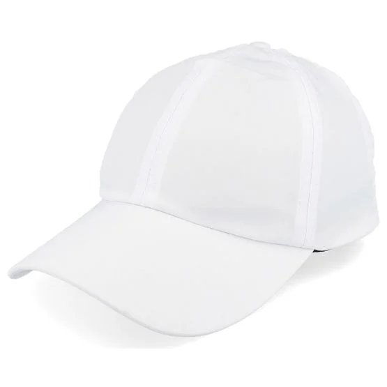 Beechfield - White unconstructed Gorra - Performance Ponytail Cap White Dad Cap @ Hatstore