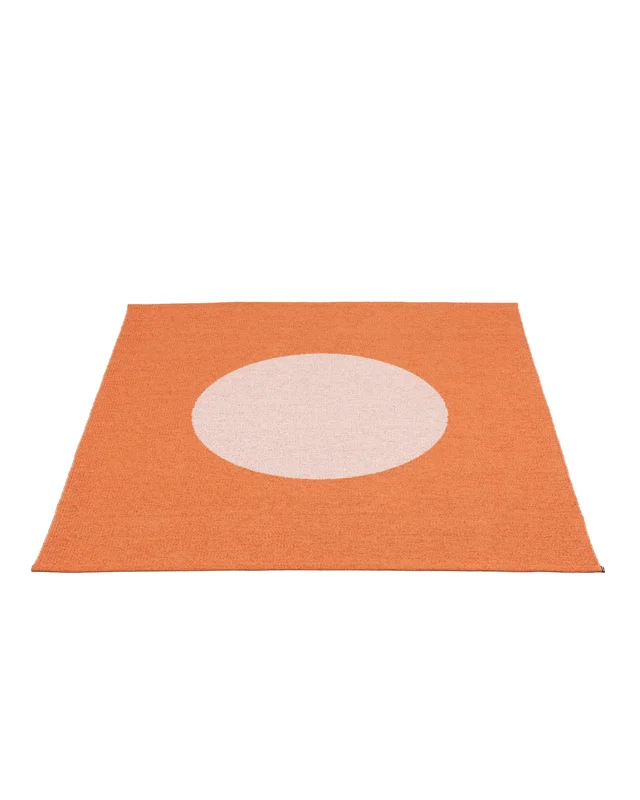 Pappelina VERA POP Pale Orange - Area Rug Plastic Rugs 180 x 200 cm