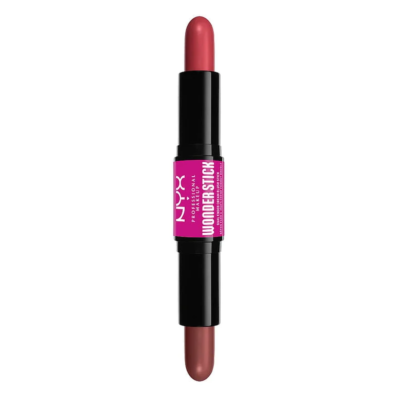 NYX PROFESSIONAL MAKEUP Wonder Stick Dual-Ended Blush Stick Coral + Deep Peach, Makeup, Ansigt, Highlighter