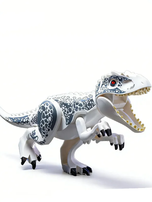 AliExpress - Großes Jurassic Dino Bausteine-Set, T-Rex Indominus Rex Velociraptor Bauklötze, Lehrreiches STEM-Konstruktionsspielzeug für Jungen
