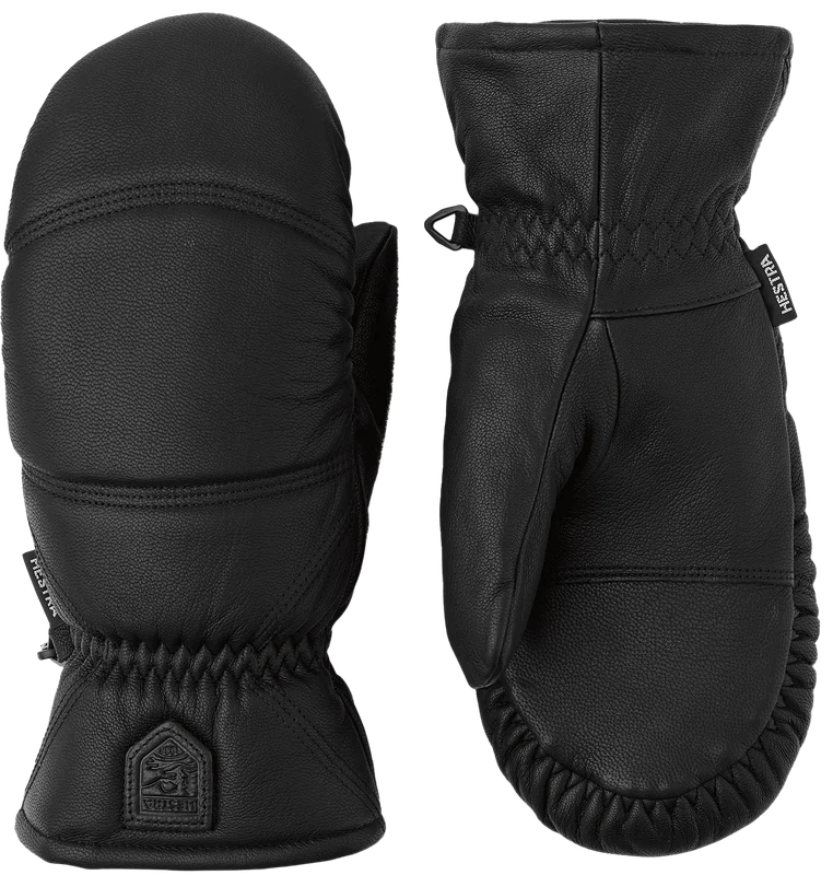 Hestra Leather Box Mitt Svart