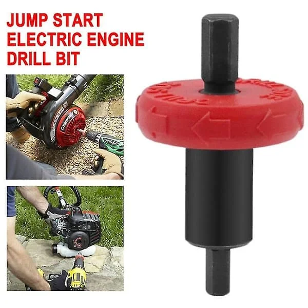 Elektrisk drillmotoradapter for gressklipper motorstarter jumpstarter motoradapter enkel