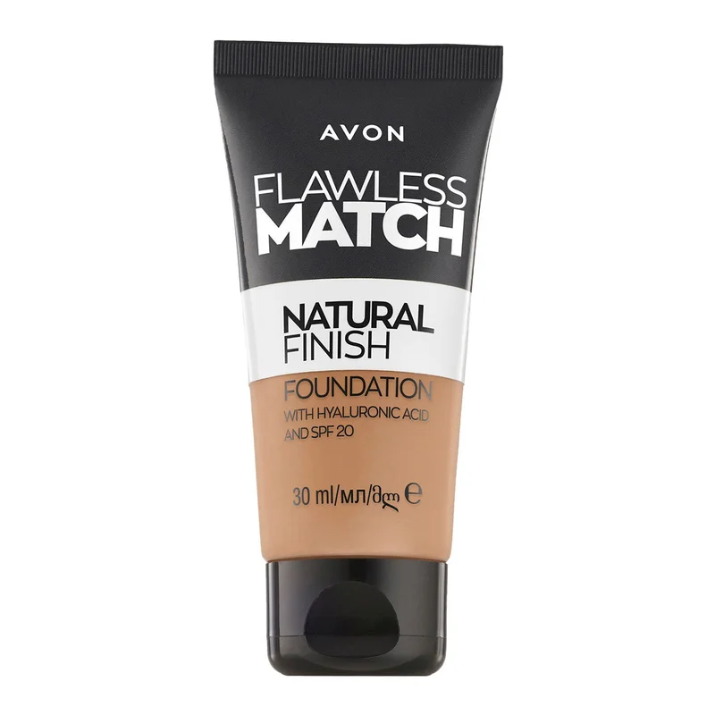 AVON Fondotinta Flawless Match finitura naturale 220G (Light Nude) 30ml - Fondotinta crema