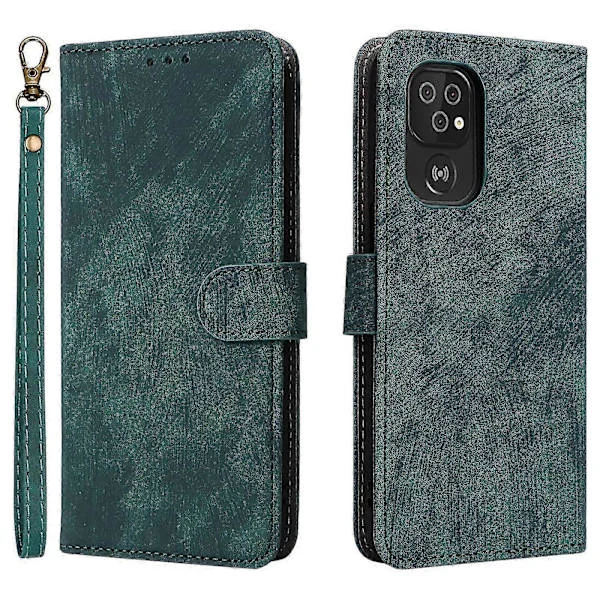 Lommeboktelefondeksel for Doro 8100 8200 PU-skinn flip-deksel stativ [TT]