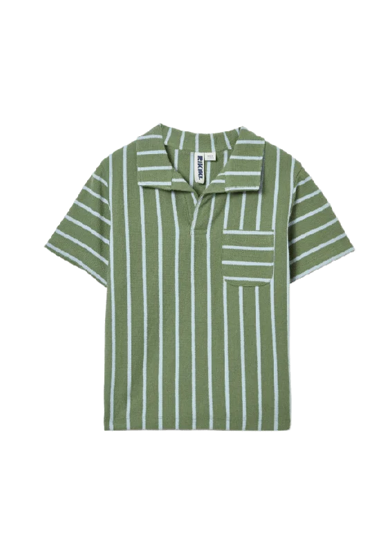 RIKIKI Tröja med krage LEVI T-shirts & toppar Grön 110/116