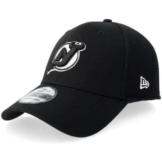 New Era - Negro flexfit Gorra - New Jersey Devils 39THIRTY Eg Neo Black/White Mesh Stretch Fit @ Hatstore
