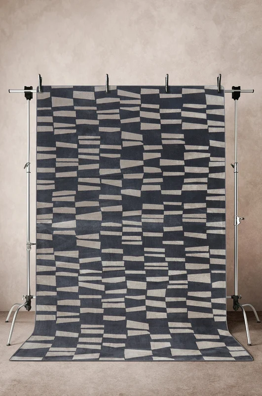 Jotex - Viskoosimatto 200x300 Cm Tummanharmaa Puuvillaa/Viskoosia/Puuvillaa/Viskoosia Tummanharmaa ELLERA Osta Viskoosimatot Jotex