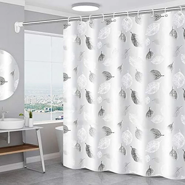 Dusjforheng, trykt dusjforheng, gjennomsiktig dusjforheng, originalt dusjforheng, badekar dusjforheng (ark, 180 * 200 cm) (FMY)