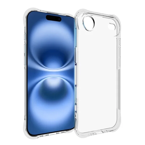 iPhone 17 Air Skal Transparent TPU Shockproof