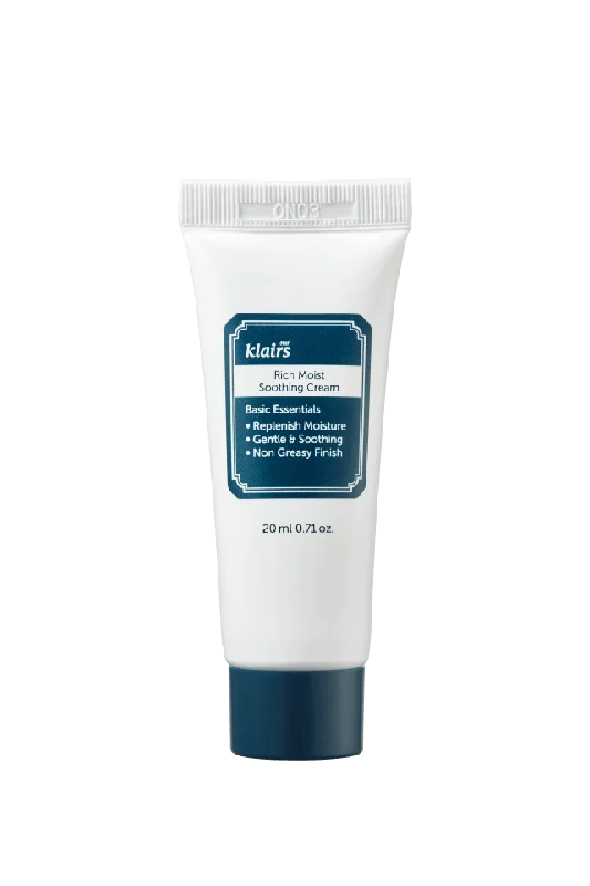 Klairs Rich Moist Soothing Cream Dagcreme Unisex 20G