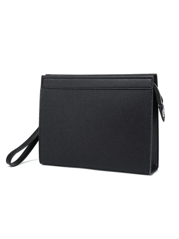 AliExpress - Noir PU cuir hommes pochettes sacs portefeuilles enveloppe sac sac à main affaires mâle téléphone pochettes concepteur hommes sacs 