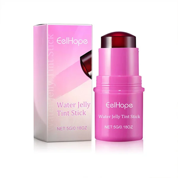 1 ST MILK MAKEUP Cooling Water Jelly Tint Läpp + Kind Rouge Färg AU