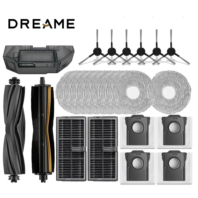 AliExpress - Dreame L10s Ultra Gen2/L30s Ultra Roboterstaubsauger Zubehör: Hauptbürste, Seitenbürste, Wischtuch, HEPA-Filter, Staubbeutel, Ersatzteile